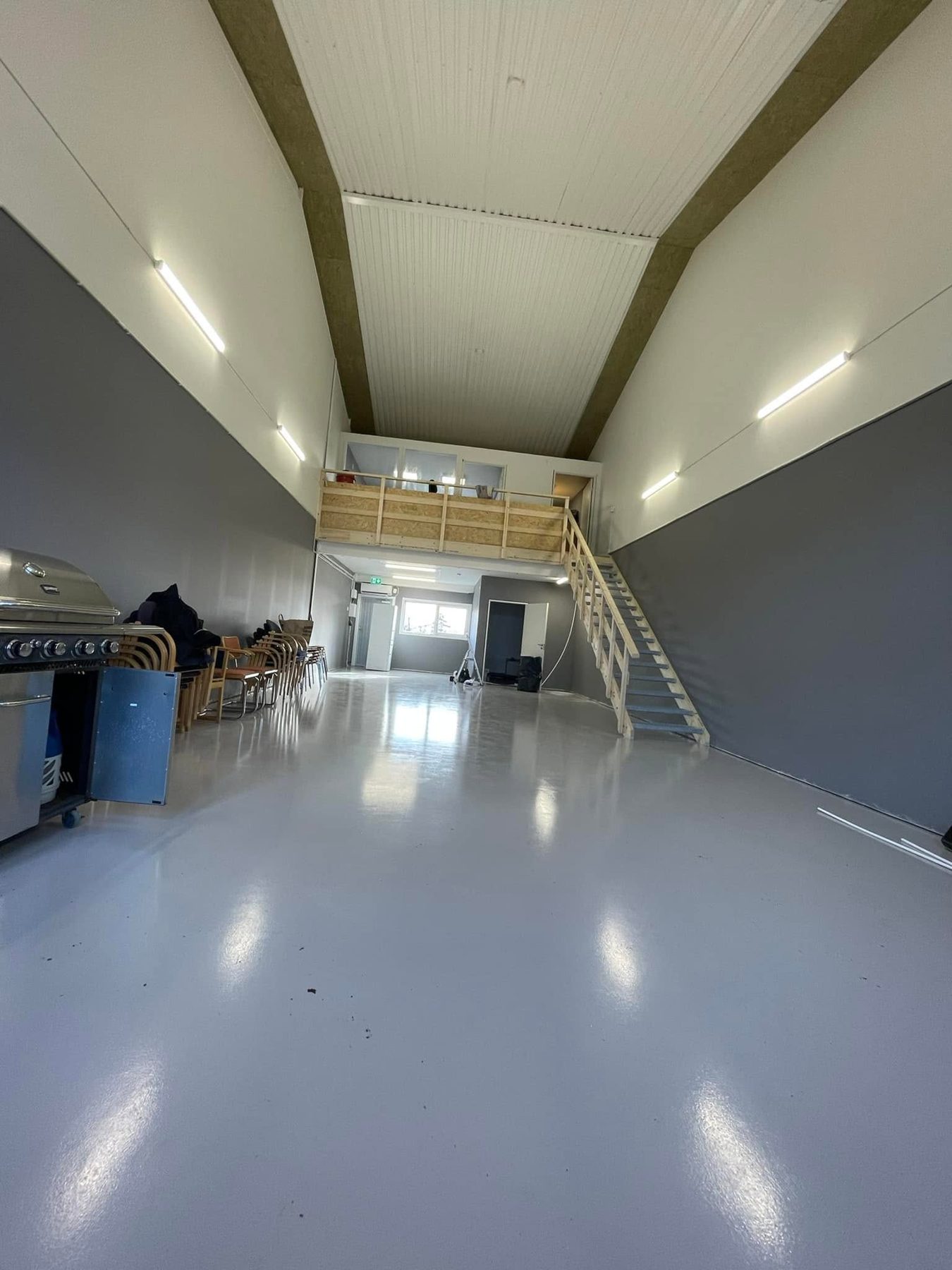 LED-belysning i hall